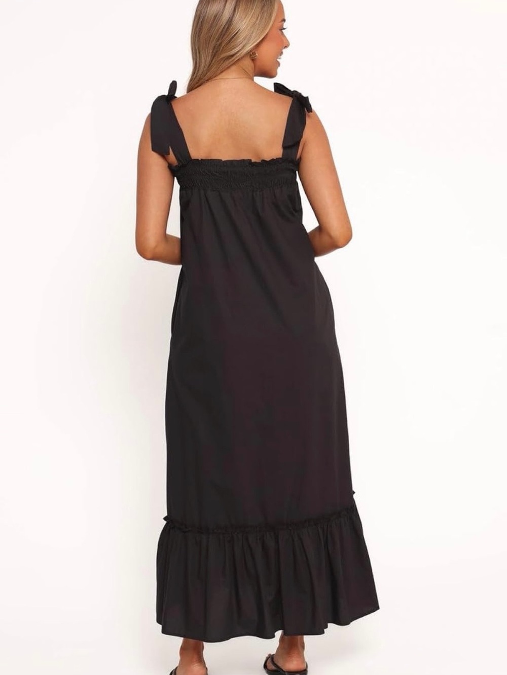 Petal & Pup Irina Black Maxi Dress - Picture 3 of 3
